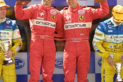 Ferrari Spain podium